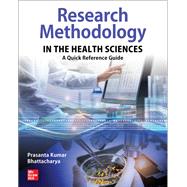 Book cover for Research Methodology in the Health Sciences: A Quick Reference Guide