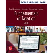 Book cover for Fundamentals of Taxation (2026 Evergreen Release)