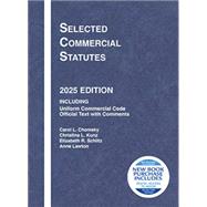 Book cover for Selected Commercial Statutes, 2025 Edition(Selected Statutes)