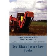 Book cover for Law School Mbe