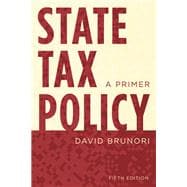 Book cover for State Tax Policy A Primer