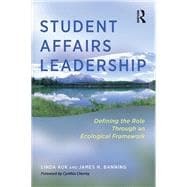 Book cover for Student Affairs Leadership