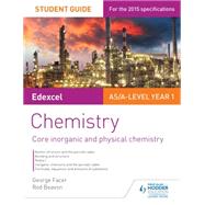Book cover for Edexcel AS/A Level Year 1 Chemistry Student Guide: Topics 1-5