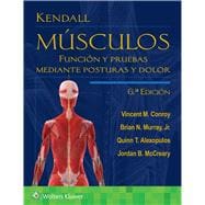 Book cover for Kendall. Músculos Función y pruebas mediante posturas y dolor