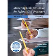 Book cover for Mastering Multiple Choice for Federal Civil Procedure MBE Bar Prep and 1L Exam Prep(Career Guides)