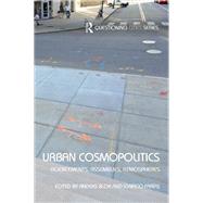 Book cover for Urban Cosmopolitics: Agencements, Assemblies, Atmospheres