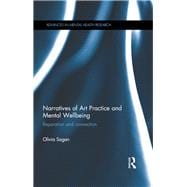 Book cover for Narratives of Art Practice and Mental Wellbeing: Reparation and connection