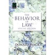 Book cover for The Behavior of Law