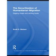 Book cover for The Securitization of Humanitarian Migration: Digging moats and sinking boats