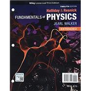 Book cover for Fundamentals of Physics, Twelfth Edition WileyPLUS Next Gen Card with Loose-Leaf Set 2 Semester
