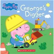 Book cover for George's Digger (Peppa Pig 8x8 Storybook #40)