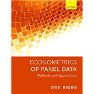 Book cover for Econometrics of Panel Data Methods and Applications