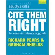 Book cover for Cite Them Right