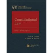 Book cover for Constitutional Law(University Casebook Series)