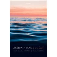 Book cover for Acquaintance New Essays