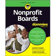 Book cover for Nonprofit Boards For Dummies