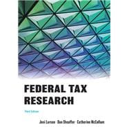 Book cover for Federal Tax Research