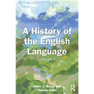 Book cover for A History of the English Language