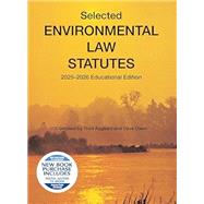Book cover for Aagaard and Owen's Selected Environmental Law Statutes, 2025-2026 Educational Edition