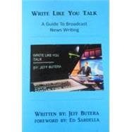 Book cover for WRITE LIKE YOU TALK