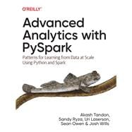 Book cover for Advanced Analytics with PySpark