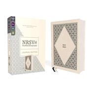 Book cover for Nrsvue, Holy Bible with Apocrypha, Journal Edition, Cloth Over Board, Cream, Comfort Print