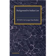 Book cover for Background to Indian Law