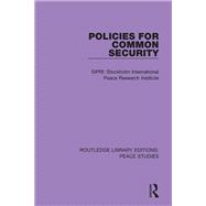 Book cover for Policies for Common Security