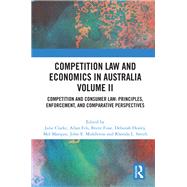 Book cover for Competition Law and Economics in Australia, Volume II