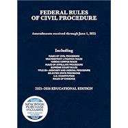 Book cover for Federal Rules of Civil Procedure, Educational Edition, 2025-2026(Selected Statutes)