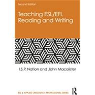Book cover for Teaching ESL/EFL Reading and Writing