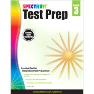 Book cover for Spectrum Test Prep, Grade 3