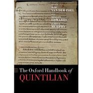 Book cover for The Oxford Handbook of Quintilian