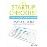 Book cover for The Startup Checklist 25 Steps to a Scalable, High-Growth Business