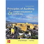 Book cover for Connect Online Access for Principles of Auditing & Other Assurance Services