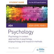 Book cover for AQA Psychology Student Guide 2: Psychology in context: Approaches in psychology, biopsychology and research methods