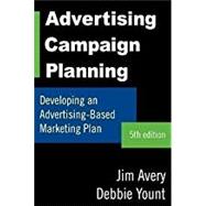Book cover for ADVERTISING CAMPAIGN PLANNING