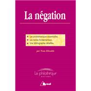 Book cover for La négation
