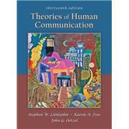 Book cover for Theories of Human Communication