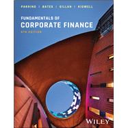 Book cover for Fundamentals of Corporate Finance