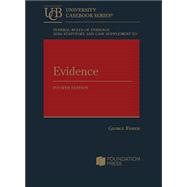 Book cover for Federal Rules of Evidence 2026 Statutory and Case Supplement to Fisher's Evidence, 4th(University Casebook Series)