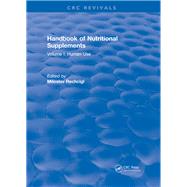 Book cover for Handbook of Nutritional Supplements: Volume I: Human Use