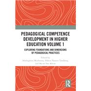 Book cover for Pedagogical Competence Development in Higher Education Volume 1