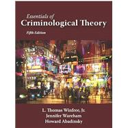 Book cover for Essentials of Criminological Theory