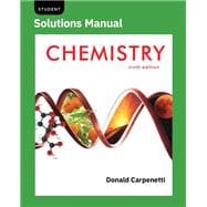 Book cover for Student Solutions Manual: for Chemistry