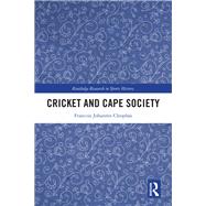 Book cover for Cricket and Cape Society