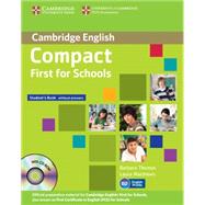 Book cover for Compact First for Schools Student's Book Without Answers with CD-ROM