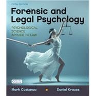 Book cover for Forensic and Legal Psychology