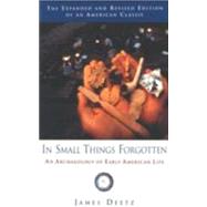 Book cover for In Small Things Forgotten