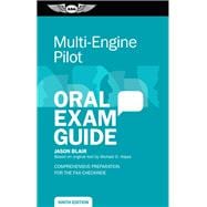 Book cover for Multi-Engine Pilot Oral Exam Guide (ASA-OEG-ME9)
